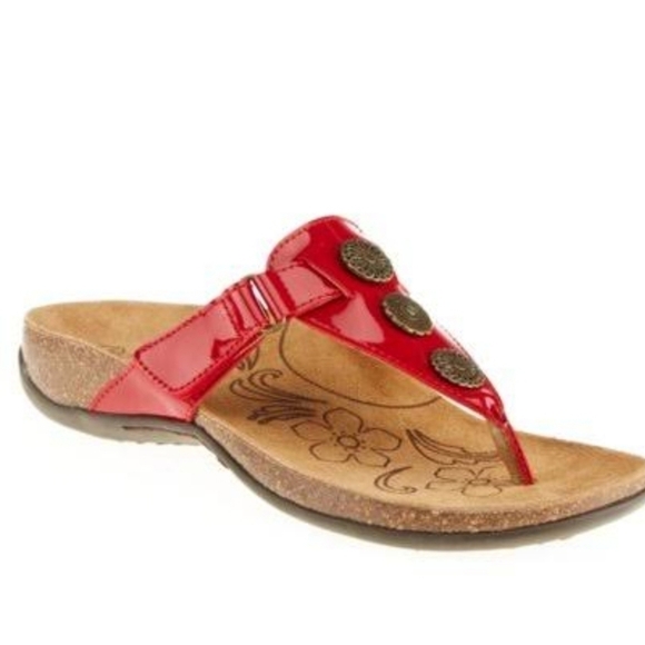 Vionic Orthoheel Women Comfort sandals flip flop thong flats shoes sz 9 - Picture 1 of 11